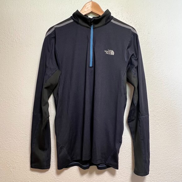 The North Face Quarter Zip Flash Dry XD Long‎ Sleeve Mens Size S/P - Picture 1 of 10